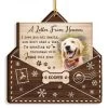A Heaven Letter Memorial Dog Personalized Ornament 1 A Heaven Letter Memorial Dog Personalized Ornament -Gift Series Store A Heaven Letter Memorial Dog Personalized Ornament
