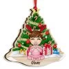Cute Christmas Baby Personalized Ornament -Gift Series Store Baby First Christmas Personalized Ornament
