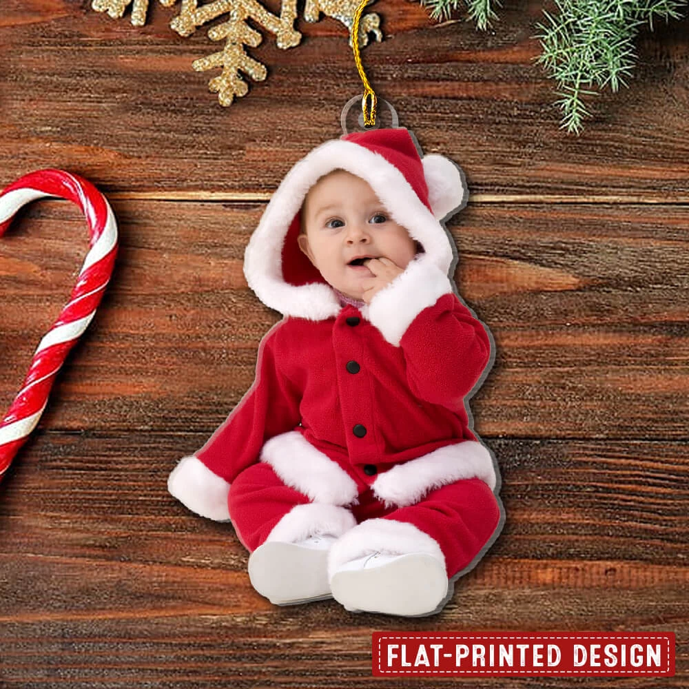 Custom Photo Cut Shape Personalized Ornament 6 Custom Photo Cut Shape Personalized Ornament - Image 4