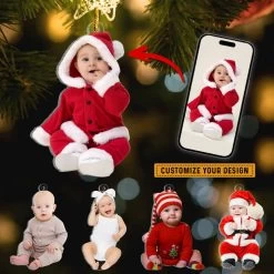 Custom Photo Cut Shape Personalized Ornament 16 Custom Photo Cut Shape Personalized Ornament -Gift Series Store Custom Photo Cut Shape Personalized Ornament 6 scaled 1