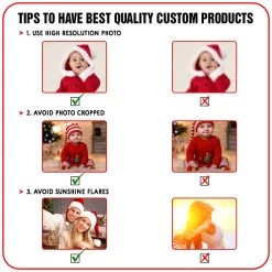 Custom Photo Cut Shape Personalized Ornament 17 Custom Photo Cut Shape Personalized Ornament -Gift Series Store Custom Photo Cut Shape Personalized Ornament 7