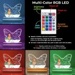 Custom Photo Of Pet For Remembrance Personalized Led Light 13 Custom Photo Of Pet For Remembrance Personalized Led Light -Gift Series Store Custom Photo of Pet for Remembrance Personalized Led Light 11