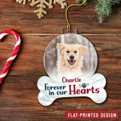 Forever In My Heart Memorial Dog Custom Photo Personalized Ornament -Gift Series Store FASJOSYVHNT26052301520mk3 1