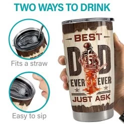 Best Dad Ever Firefighter Personalized Tumbler Cup 15 Best Dad Ever Firefighter Personalized Tumbler Cup -Gift Series Store FASJTBNTBC270423001 mk7