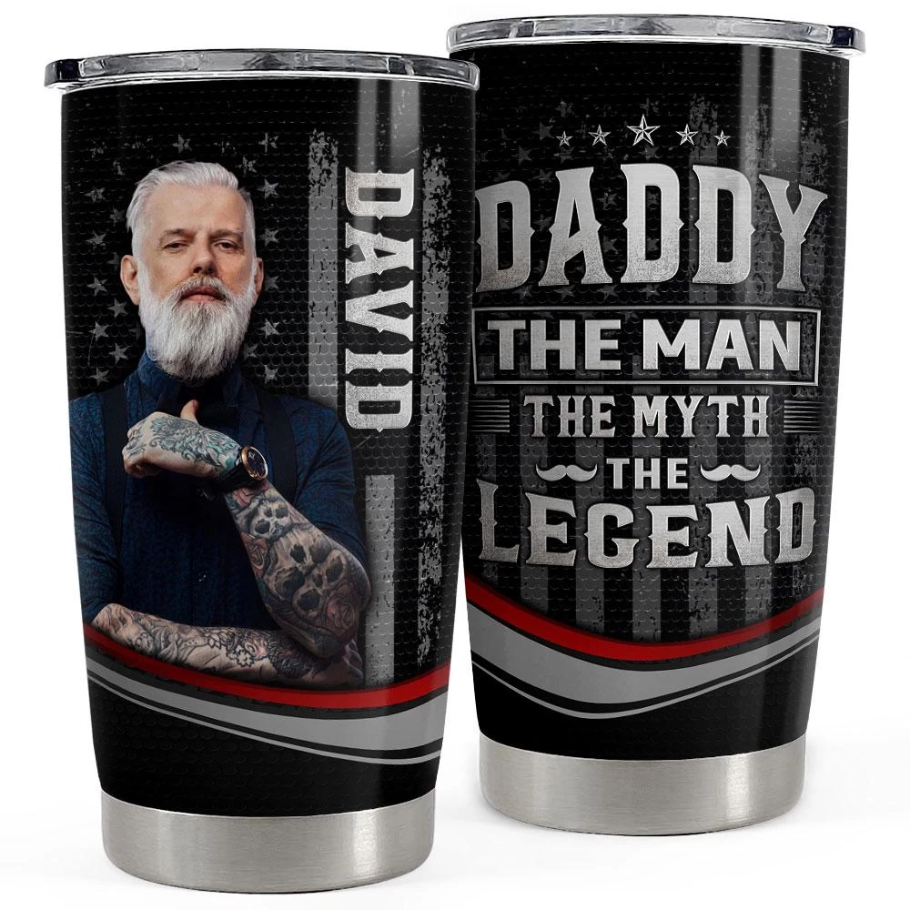 The Man The Myth The Legend Personalized Tumbler Cup 3 The Man The Myth The Legend Personalized Tumbler Cup