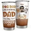 Cool Dog Dad Personalized Tumbler Cup -Gift Series Store FASJTBNTMP260423010 mk1