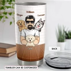 Cool Dog Dad Personalized Tumbler Cup -Gift Series Store FASJTBNTMP260423010 mk4