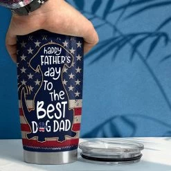 Happy Father Day Dog Dad Personalized Tumbler Cup -Gift Series Store FASJTBNTQY260423001 mk5