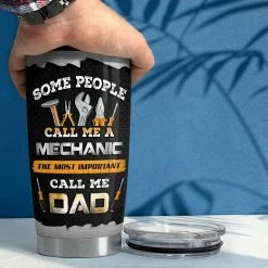Mechanic Dad Personalized Tumbler Cup -Gift Series Store FASJTBNTQY280423003 mk5