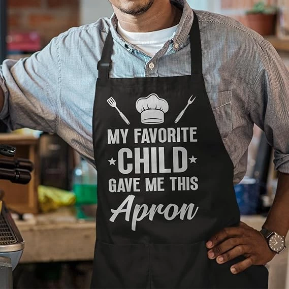 Funny Apron For Dad - Aprons For Mom With Pockets - Birthday Fathers Mothers Day Cooking Grilling BBQ Kitchen Gifts 5 Funny Apron For Dad - Aprons For Mom With Pockets - Birthday Fathers Mothers Day Cooking Grilling BBQ Kitchen Gifts - Image 4