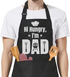 Funny Apron For Dad - Birthday Father’s Day Cooking Grilling Gifts For Mens