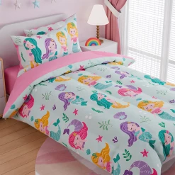 Mermaid Bedding Full For Girls, Ultra Soft Microfiber Comforter Set Full Size With 4-Pieces, Comforters Bed Sets For Kid Children Teen Tween Bedroom Decor -Gift Series Store FBSJBSCINT100424001 20mk3 5e7b7852 8bcf 47b0 887a 27f22a038d16