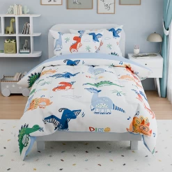 Dinosaurs Bedding Full Set For Boys Kids Children, Ultra Soft Microfiber Comforter Set With 4-Pieces, Comforters Bed Sets Bedroom Decor -Gift Series Store FBSJBSHONT080424001 20mk4 1a061be5 424e 48c6 878c 1c84eafa20d8