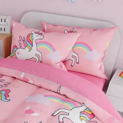 Unicorns Bedding Full Set For Girls Kids Children, Ultra Soft Microfiber Comforter Set With 4-Pieces, Comforters Bed Sets Bedroom Decor 13 Unicorns Bedding Full Set For Girls Kids Children, Ultra Soft Microfiber Comforter Set With 4-Pieces, Comforters Bed Sets Bedroom Decor -Gift Series Store FBSJBSHONT090424001 20mk5 5bb82bde 7ed2 41a7 953a 063a332f0055