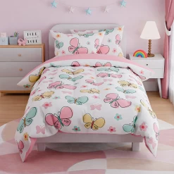 Butterfly Full Bedding Sets For Girls, Ultra Soft Microfiber Comforter Set With 4-Pieces, Bed Sets For Kid Tween Teen Bedroom Decor -Gift Series Store FBSJBSHUNT110424001 20mk4 40326b93 23c6 4d3b aa91 432a4c9caaba