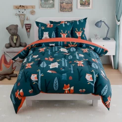 Woodland Animal Kids Bedding Set For Boys, Ultra Soft Microfiber Comforter Set Full Size 4-Pieces, Comforters Bed Sets For Kid Tween Teen Bedroom Decor -Gift Series Store FBSJBSHUNT110424002 20mk4 057432b7 94f5 4fba 881d ed09893c1215