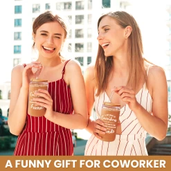 Coworker 16Oz Can Glass Coffee Cup - Funny Farewell Gifts For Coworkers Female Colleagues Friend -Gift Series Store FBSJFSUTPV251223001 20mk7