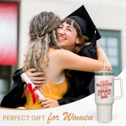 Graduation Gifts For Women She Believed She Could So She Did Tumbler 40oz Stainless Steel Insulated With Handle And Straw, New Job, Going Away, Inspirational Gifts For Her -Gift Series Store FBSJTMLTTT020224001 20mk7 a4768b16 61e8 4d43 a916 2e4ac8d033e7