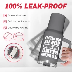 Funny Birthday Gifts For Men - It's Weird Being The Same Age As Old People Tumbler With Handle 40oz Gag Gift Ideas For Grandpa Dad Father Husband Him - 50th 60th 70th 80th Birthday 12 Funny Birthday Gifts For Men - It's Weird Being The Same Age As Old People Tumbler With Handle 40oz Gag Gift Ideas For Grandpa Dad Father Husband Him - 50th 60th 70th 80th Birthday -Gift Series Store FBSJTMNATT270124001 20mk4