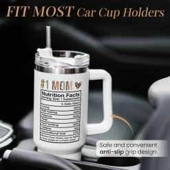 Mom Gifts For Women Mom Nutrition Facts Tumbler Stainless Steel 40oz With Handle Insulated Travel Cup Best Mom Ever Coffee Cup, Mother's Day Christmas Birthday Gifts From Son Daughter -Gift Series Store FBSJTMQDTT220124001 20mk6 4a3c4cf2 cf24 43c3 95b2 f84071714bf4