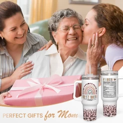 Mom Gifts For Women Mom Nutrition Facts Tumbler Stainless Steel 40oz With Handle Insulated Travel Cup Best Mom Ever Coffee Cup, Mother's Day Christmas Birthday Gifts From Son Daughter -Gift Series Store FBSJTMQDTT220124001 20mk7 08e1910b 8ed0 480d bf92 46af65a90414