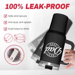 Best Dad Ever Tumbler With Handle 40oz Stainless Steel Insulated - Dad Gifts For Dad From Daughter Son - Coffee Tumbler For Dad Father's Day Birthday Christmas Cup Gift Set With Lid & Straw 12 Best Dad Ever Tumbler With Handle 40oz Stainless Steel Insulated - Dad Gifts For Dad From Daughter Son - Coffee Tumbler For Dad Father's Day Birthday Christmas Cup Gift Set With Lid & Straw -Gift Series Store FBSJTMQDTT240124001 20mk4