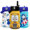 School Bus Water Bottle - Kids Water Bottle With Straw Lid - 12 Oz Insulated Stainless Steel Water Bottles For Toddlers Kid Boys - Travel Cup For School Sports -Gift Series Store FBSJWBCILI0324001 2812 29 20mk1 a927fac7 c5bc 4cee b209 6442bb6d9ab3