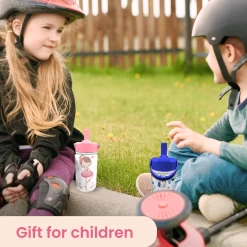 Ballet Water Bottle - Kids Water Bottle With Straw Lid - 12 Oz Insulated Stainless Steel Water Bottles For Toddlers Kid Girls - Travel Cup For School Sports -Gift Series Store FBSJWBCILI210324001 2812 29 20mk5