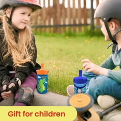 Crocodile Water Bottle - Kids Water Bottle With Straw Lid - 12 Oz Insulated Stainless Steel Water Bottles For Toddlers Kid Boys - Travel Cup For School Sports 13 Crocodile Water Bottle - Kids Water Bottle With Straw Lid - 12 Oz Insulated Stainless Steel Water Bottles For Toddlers Kid Boys - Travel Cup For School Sports -Gift Series Store FBSJWBHULI200324001 2812 29 20mk5