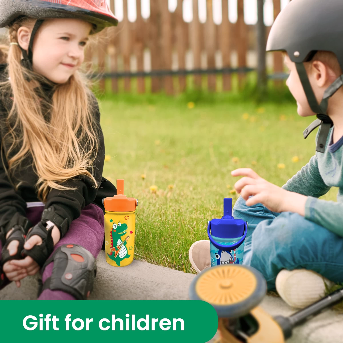 Dinosaurs Water Bottle - Dino Kids Water Bottle With Straw Lid - 12 Oz Insulated Stainless Steel Water Bottles For Toddlers Kid Boys - Travel Cup For School Sports 7 Dinosaurs Water Bottle - Dino Kids Water Bottle With Straw Lid - 12 Oz Insulated Stainless Steel Water Bottles For Toddlers Kid Boys - Travel Cup For School Sports - Image 5