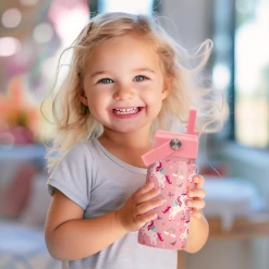 Unicorn Water Bottle For Girls - Kids Water Bottle With Straw Lid - 12 Oz Insulated Stainless Steel Water Bottles For Toddlers Kid - Travel Cup For School Sports 13 Unicorn Water Bottle For Girls - Kids Water Bottle With Straw Lid - 12 Oz Insulated Stainless Steel Water Bottles For Toddlers Kid - Travel Cup For School Sports -Gift Series Store FBSJWBHUPV241123001 2812 29 20mk6