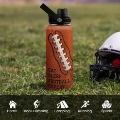 Football Water Bottle - 32oz Insulated Stainless Steel Sports Bottles - Football Gift For Men Football Lovers Player Fan 14 Football Water Bottle - 32oz Insulated Stainless Steel Sports Bottles - Football Gift For Men Football Lovers Player Fan -Gift Series Store FBSJWBTALI020224001 2832 29 20mk6