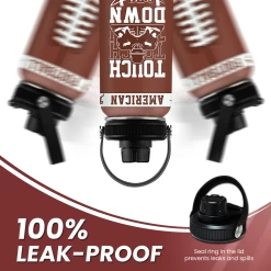 Football Water Bottle With Lid - 32oz Insulated Stainless Steel Sport Bottle - Gifts For Men Football Players Lovers Men 14 Football Water Bottle With Lid - 32oz Insulated Stainless Steel Sport Bottle - Gifts For Men Football Players Lovers Men -Gift Series Store FBSJWBTALI210224001 2832 29 20mk5