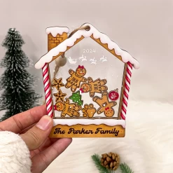 Personalized Family Christmas Ornament - Custom Names 5 Layered Wooden Ornament, Shaker Christmas Ornament, Gifts For Grandparents Mom Dad -Gift Series Store FMSJFOCITT030624002 285x5 29 MK05