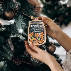 Personalized Grandma Christmas Ornament - Custom Names 5 Layered Wooden Ornament, Shaker Ornament, Grandma's Perfect Batch Family Name, Gift For Grandmother Nana Mimi -Gift Series Store FMSJFOQDTT050624001 285x5 29 MK06