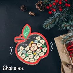 Personalized Teacher Christmas Ornament - Custom Names 5 Layered Wooden Ornament, Shaker Ornament Gifts For Teacher On Teacher's Day, Back To School -Gift Series Store FMSJFOTATT280524001 285x5 29 MK05