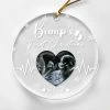 Personalized Bumps First Christmas Ornaments Sonogram Ultrasound Pregnancy Announcement Acrylic Ornament Gift 2 Personalized Bumps First Christmas Ornaments Sonogram Ultrasound Pregnancy Announcement Acrylic Ornament Gift -Gift Series Store FMSJOATASH050823003 MK1