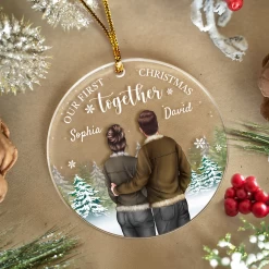 Personalized First Christmas Together Ornament Couple Christmas Acrylic Ornaments Keepsake Gifts For Couples Boyfriend Girlfriend Hanging Xmas Tree Decorations 15 Personalized First Christmas Together Ornament Couple Christmas Acrylic Ornaments Keepsake Gifts For Couples Boyfriend Girlfriend Hanging Xmas Tree Decorations -Gift Series Store FMSJOAUTHA020823002 20mk5 edfbc965 5130 42d3 80c8 705294d21320