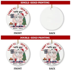 Personalized Funny Couple Ornament Christmas Ceramic Ornament Wedding Married Keepsake Gift For Couples Husband Wife Mr Mrs Hanging Xmas Tree Decor -Gift Series Store FMSJOCHNHA280723001 20Mk7 9a67c09c 583b 44c3 bf98 f574a44d978f