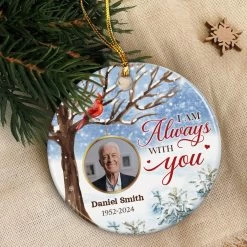 Personalized Memorial Ornaments Cardinal In Loving Memory Ornament With Photo Picture Ceramic Christmas Sympathy Remembrance Keepsake Xmas Tree Decorations Gifts For Loss Of Loved One -Gift Series Store FMSJOCLTHA120723001 Mk6 c80be51f 3755 4bca 9d76 909cae6a82f0
