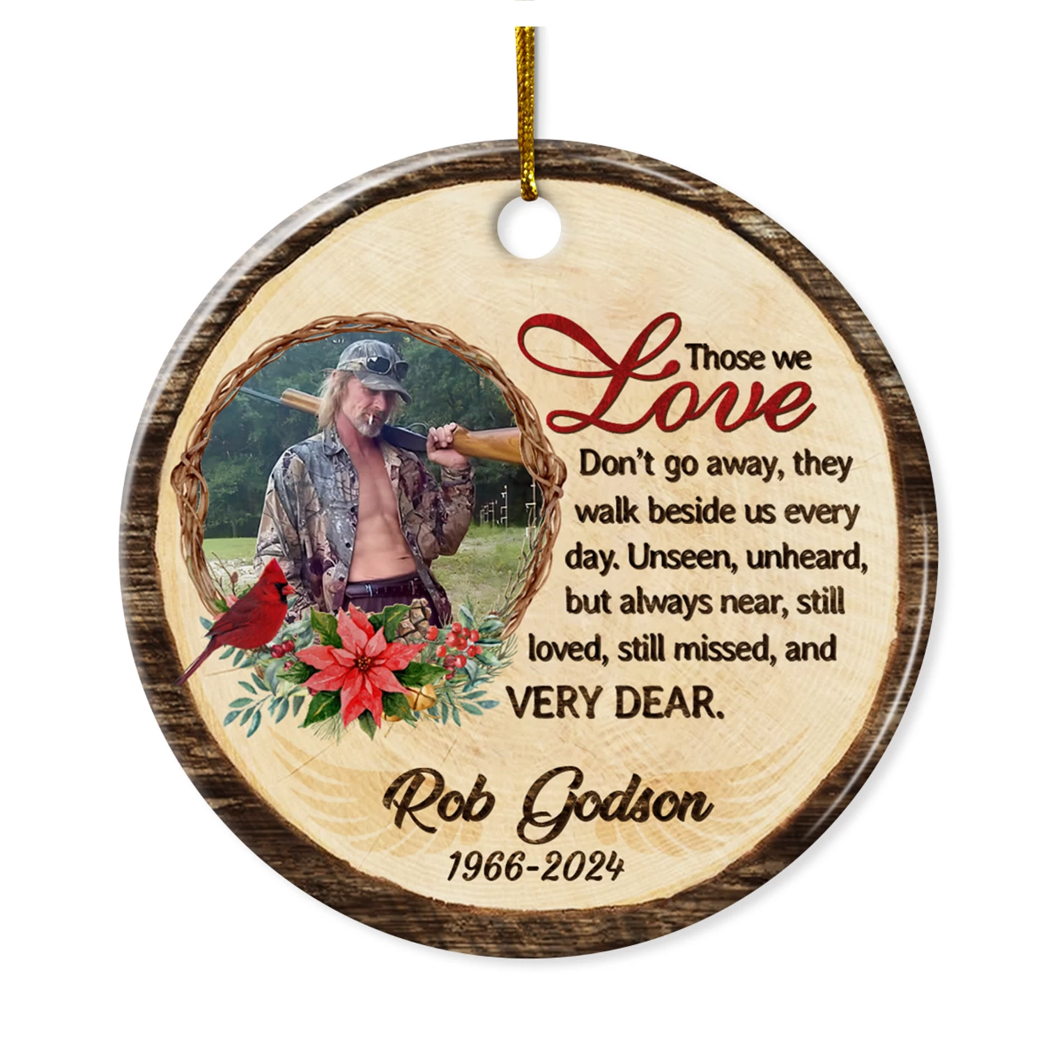 Personalized Memorial Ornaments Those We Love Don't Go Away Christmas Ceramic Ornament Custom Photo Picture Bereavement Remembrance Sympathy Keepsake Loss Loved Ones Gifts Xmas Tree Decorations 3 Personalized Memorial Ornaments Those We Love Don't Go Away Christmas Ceramic Ornament Custom Photo Picture Bereavement Remembrance Sympathy Keepsake Loss Loved Ones Gifts Xmas Tree Decorations