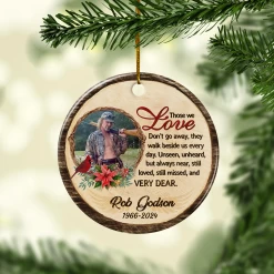 Personalized Memorial Ornaments Those We Love Don't Go Away Christmas Ceramic Ornament Custom Photo Picture Bereavement Remembrance Sympathy Keepsake Loss Loved Ones Gifts Xmas Tree Decorations 13 Personalized Memorial Ornaments Those We Love Don't Go Away Christmas Ceramic Ornament Custom Photo Picture Bereavement Remembrance Sympathy Keepsake Loss Loved Ones Gifts Xmas Tree Decorations -Gift Series Store FMSJOCUTHA130723001 MK05 45b21688 8f2a 496f 99d0 c8d4013e1ff9