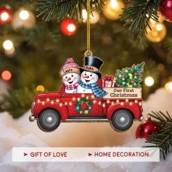 Personalized First Christmas Married Ornament - Custom Red Truck Shaped Wooden Ornament, Newlywed Christmas Ornament, Gifts For Couple Bride Groom 14 Personalized First Christmas Married Ornament - Custom Red Truck Shaped Wooden Ornament, Newlywed Christmas Ornament, Gifts For Couple Bride Groom -Gift Series Store FMSJODCITT210824002 MK04 bed0c1cf e794 46dc b5b4 2fbb8817f8f1