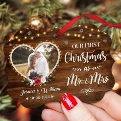 Personalized First Christmas As Mr And Mrs Ornament Wedding Marriage Aluminum Ornaments Keepsake Gifts Hanging Christmas Tree Decorations 12 Personalized First Christmas As Mr And Mrs Ornament Wedding Marriage Aluminum Ornaments Keepsake Gifts Hanging Christmas Tree Decorations -Gift Series Store FMSJOLLTHA160823003 mk5 353e82fc 31bc 4ba9 be37 d986fef108b1