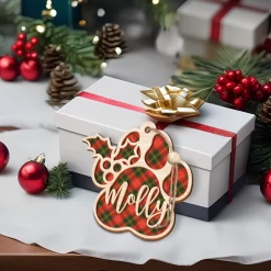 Personalized Pet Name Christmas Ornament - 2 Layered Wooden Design, Christmas Tree Keepsake For Pet Lovers, Dog Owners -Gift Series Store FMSJOOLTTT030624002 284x4 29 MK04 7dfa9874 187a 462a b2c6 b257e699bd65
