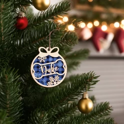 Personalized Pet Name Christmas Ornament - 2 Layered Wooden Design, Christmas Tree Keepsake For Pet Lovers, Dog Owners -Gift Series Store FMSJOOLTTT030624002 284x4 29 MK07 bbe838ea 4e7a 451c adea 0c9815829435