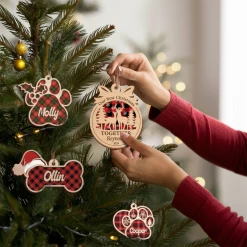 Personalized Gift For Couples - First Christmas Together Ornament, 2 Layered Wooden Design, Wedding Keepsake -Gift Series Store FMSJOOTNTT240524002 284x4 29 MK06 eb75cc88 c343 4d74 a8c2 587caae10fb4