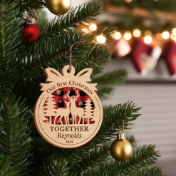 Personalized Gift For Couples - First Christmas Together Ornament, 2 Layered Wooden Design, Wedding Keepsake -Gift Series Store FMSJOOTNTT240524002 284x4 29 MK07 774d44e6 ea4d 49f7 9117 dc2934ee6a11
