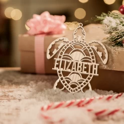 Personalized Animals Christmas Ornament - Custom Name Cut-out Wooden Ornament, Gift For Horse Rabbit Butterfly Unicorn Dinosaur Turtle Elephant Lovers 17 Personalized Animals Christmas Ornament - Custom Name Cut-out Wooden Ornament, Gift For Horse Rabbit Butterfly Unicorn Dinosaur Turtle Elephant Lovers -Gift Series Store FMSJOTLTTT120824001 MK07