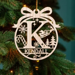Personalized Monogram Christmas Ornament - Customized Initial Letter Cut-out Wooden Ornament, Alphabet Customized Gift For Women Men Friends Family 18 Personalized Monogram Christmas Ornament - Customized Initial Letter Cut-out Wooden Ornament, Alphabet Customized Gift For Women Men Friends Family -Gift Series Store FMSJOTTNTT200824001 MK07